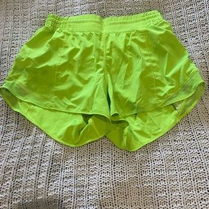 Lululemon Neon Shorts